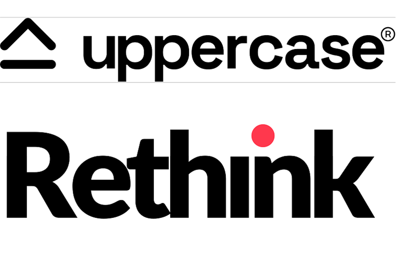 The Rethink Company bags uppercase